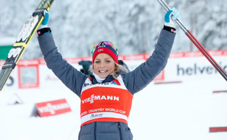 Norway’s Johaug wins 10km cross-country
