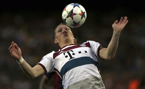 Veteran midfielder Schweinsteiger will need to help his team keep possession. Photo: DPA