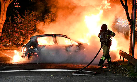 Car fires in Oslo as burnings reported across Scandinavia