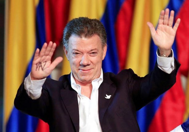 Colombian president wins 2016 Nobel Peace Prize