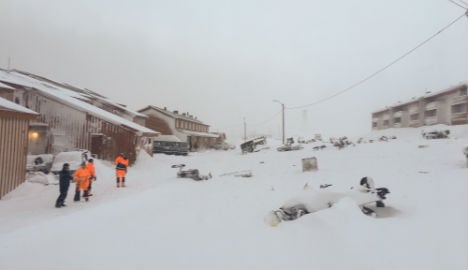 Homes evacuated as avalanche hits Arctic Svalbard