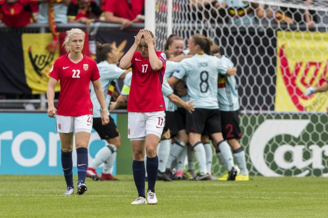 Newcomers Belgium stun runners-up Norway at women’s Euros