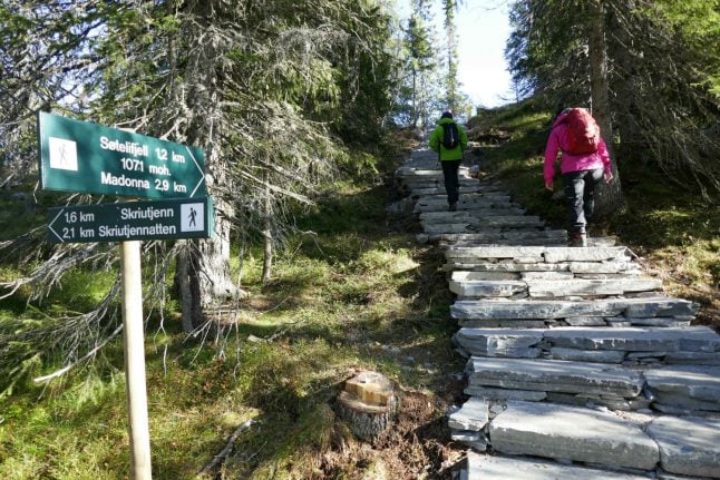 Sherpas build hundreds of kilometres of paths in Norway’s wilds