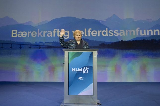 Norway’s PM Solberg hits out at Trump ‘protectionism’ in speech