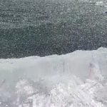 VIDEO: See ice shatter into crystals on Norwegian lake