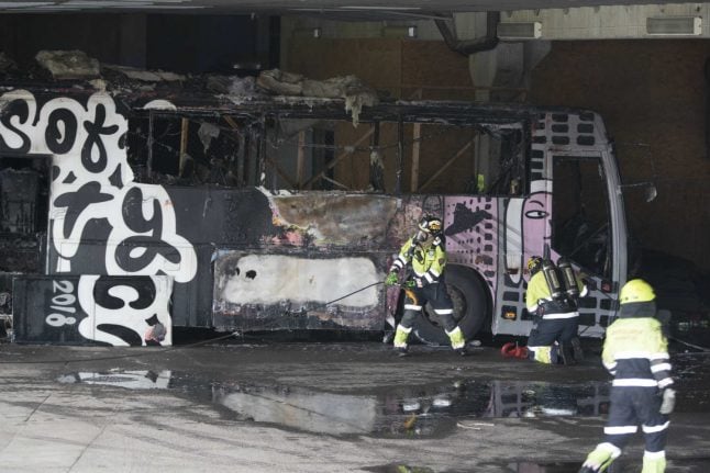 Norway student party buses destroyed by fire