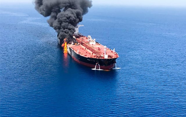 Norwegian oil tanker crew ‘all safe’ after three explosions reported on board