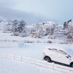 How much snow will there be in Norway in 2050?