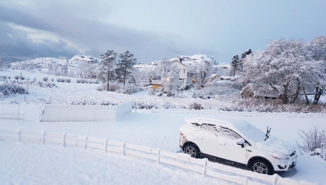 How much snow will there be in Norway in 2050?