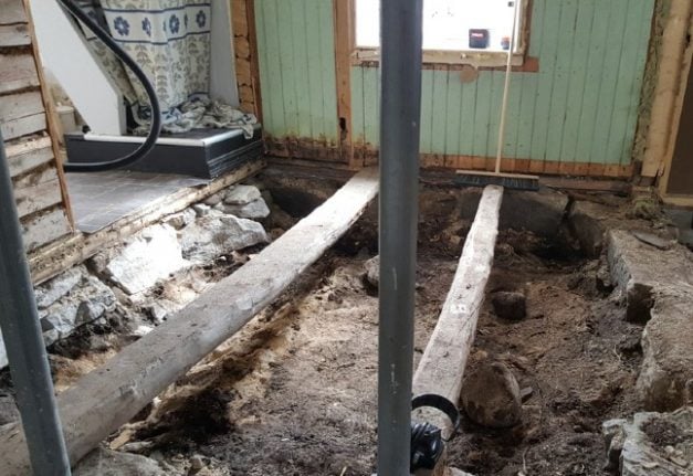 Norway couple find Viking grave under floor of their house