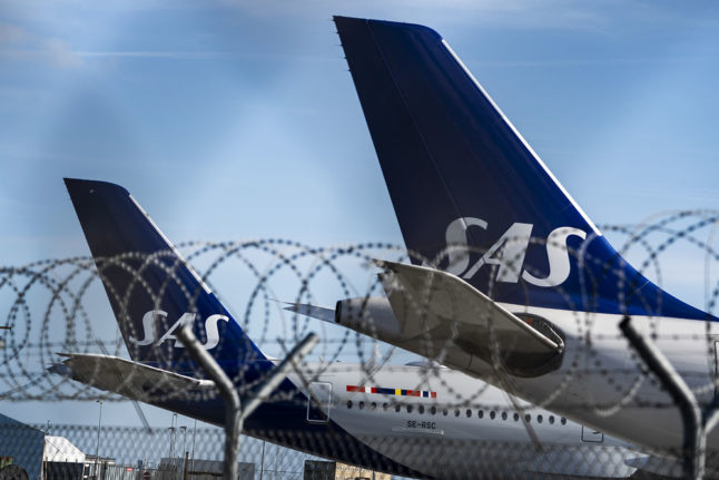 Airline SAS reports gigantic loss due to coronavirus