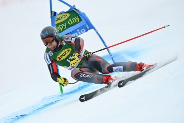 Pictured is Norway's Aleksander Aamodt Kilde during a Super G event. 