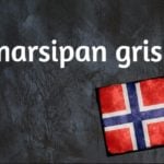 Norwegian word of the day: Marsipan gris